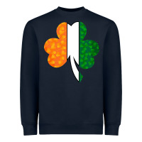 Shamrock Boobs St Patrick's Day Design Heavyweight Sweatshirt | Teevron
