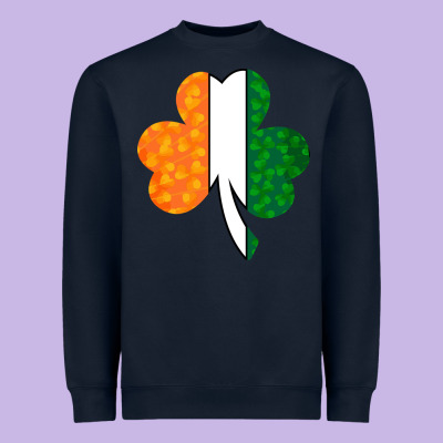 Shamrock Boobs St Patrick's Day Design Heavyweight Sweatshirt Designed By Bettercallsaul