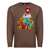 Chestnut Football Frappe Coffee Premium Sweatshirt - FaDigitalArtStudio