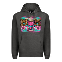 Charcoal Heather mom fuel coffee cup Premium Hoodie - OliviaCreatesArt