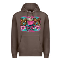 Coffee mom fuel coffee cup Premium Hoodie - OliviaCreatesArt