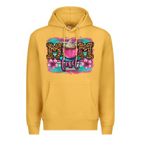 Mustard mom fuel coffee cup Premium Hoodie - OliviaCreatesArt