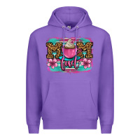 Purple mom fuel coffee cup Premium Hoodie - OliviaCreatesArt