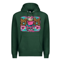 Sports Green mom fuel coffee cup Premium Hoodie - OliviaCreatesArt