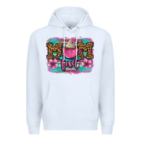 White mom fuel coffee cup Premium Hoodie - OliviaCreatesArt