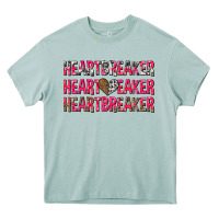 Arona heartbreaker with leopard and cowhide Heavy Core Tee - NancyCooperArtShop