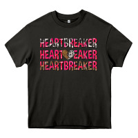 Asphalt heartbreaker with leopard and cowhide Heavy Core Tee - NancyCooperArtShop