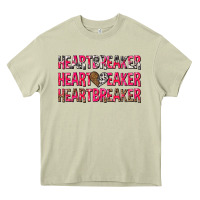 Mossy heartbreaker with leopard and cowhide Heavy Core Tee - NancyCooperArtShop