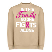 Mushroom In This Family No One Fights Alone Cancer Survivor Heavyweight Sweatshirt - Bettercallsaul