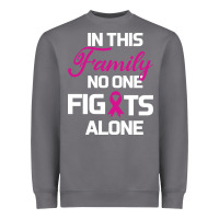 Storm In This Family No One Fights Alone Cancer Survivor Heavyweight Sweatshirt - Bettercallsaul