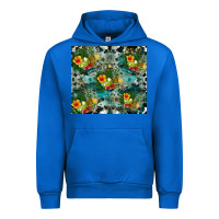 Cobalt summer fruits Urban Hoodie - CowhideDigitalArt