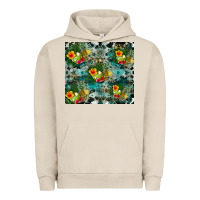Pigment French Oak summer fruits Urban Hoodie - CowhideDigitalArt