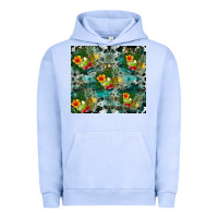 Pigment Grape Ice summer fruits Urban Hoodie - CowhideDigitalArt