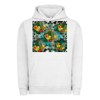Pigment Lunar Rock summer fruits Urban Hoodie - CowhideDigitalArt