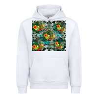 White summer fruits Urban Hoodie - CowhideDigitalArt
