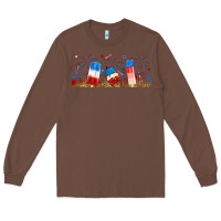 Chestnut fourth of july popsicle Long Sleeve Tee - RanaPortraitStore