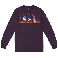 Plum fourth of july popsicle Long Sleeve Tee - RanaPortraitStore