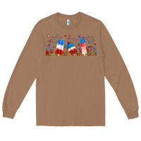 Toasted Coconut fourth of july popsicle Long Sleeve Tee - RanaPortraitStore