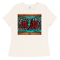 Bone leopard lightning bolt mimi mother's day Ladies Tee - Jasminsmagicworld