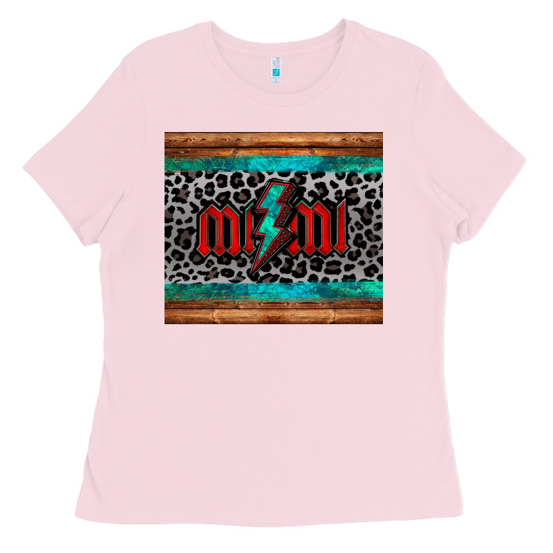 Leopard Lightning Bolt Mimi Mother's Day Ladies Tee by Jasminsmagicworld | Teevron