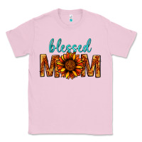 Bubblegum Pink Blessed Mom Classic Tee - BundleAndBundleShop