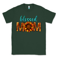 Sports Green Blessed Mom Classic Tee - BundleAndBundleShop