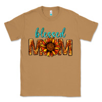 Toasted Coconut Blessed Mom Classic Tee - BundleAndBundleShop