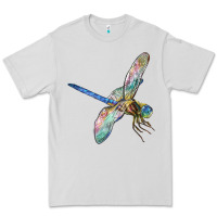 Dove Grey Dragon Fly Premium Tee - LillyAllenDesigns