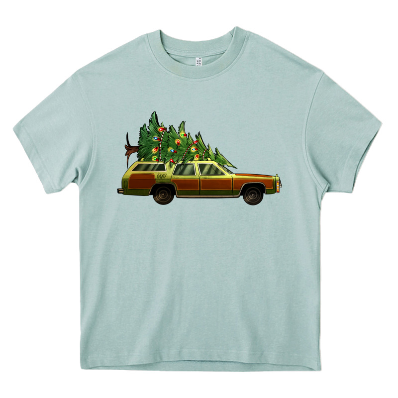Christmas Vacation Car Heavy Core Tee by Jasminsmagicworld | Teevron