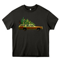Asphalt christmas vacation car Heavy Core Tee - Jasminsmagicworld