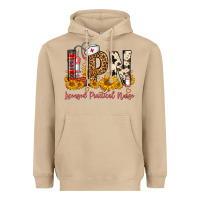Mushroom Western Lpn Licensed Practical Nurse Heavyweight Hoodie - FaDigitalArtStudio