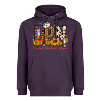 Plum Western Lpn Licensed Practical Nurse Heavyweight Hoodie - FaDigitalArtStudio