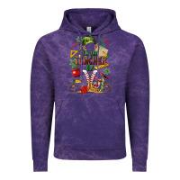 Cloud Purple im teacher elf Vintage Hoodie - MaliasSmallBusiness