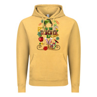 Vintage Mustard im teacher elf Vintage Hoodie - MaliasSmallBusiness