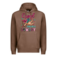 Chestnut cupid find me a cowboy Premium Hoodie - OliviaCreatesArt