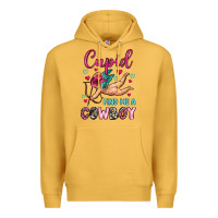 Mustard cupid find me a cowboy Premium Hoodie - OliviaCreatesArt