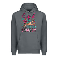 Rock cupid find me a cowboy Premium Hoodie - OliviaCreatesArt