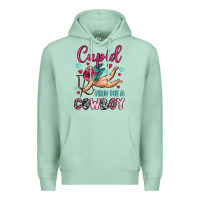 Cupid Find Me A Cowboy Premium Hoodie | Teevron