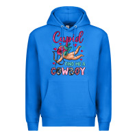 True Royal cupid find me a cowboy Premium Hoodie - OliviaCreatesArt