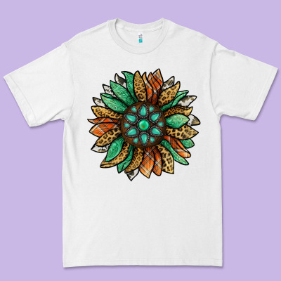Thanksgiving Fall Sunflower Premium Tee Designed By Jasminsmagicworld