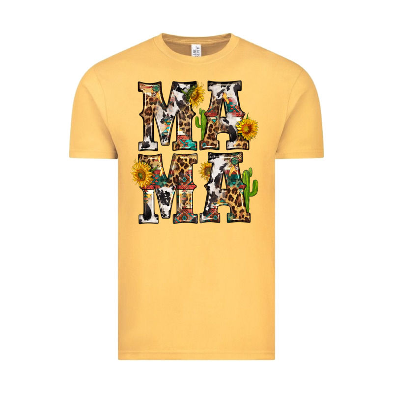 Western Mama With Sunflowers Vintage Tee by BundleAndBundleShop | Teevron