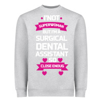 Heather Grey Surgical Dental Assistant Heavyweight Sweatshirt - Bettercallsaul