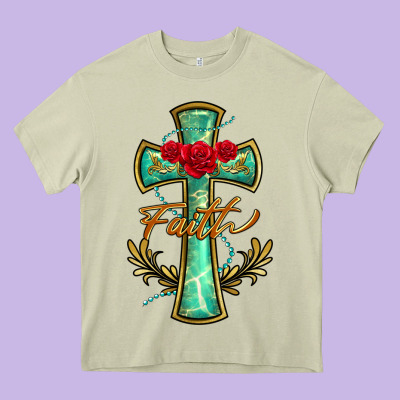 Cross Faith Heavy Core Tee Designed By Barkaloodesign