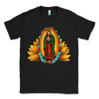 Black sunflower our lady of guadalupe Classic Tee - JahusDesignShop