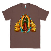 Chestnut sunflower our lady of guadalupe Classic Tee - JahusDesignShop