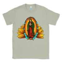 Matcha sunflower our lady of guadalupe Classic Tee - JahusDesignShop