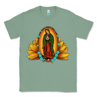 Sage sunflower our lady of guadalupe Classic Tee - JahusDesignShop