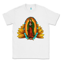 White sunflower our lady of guadalupe Classic Tee - JahusDesignShop