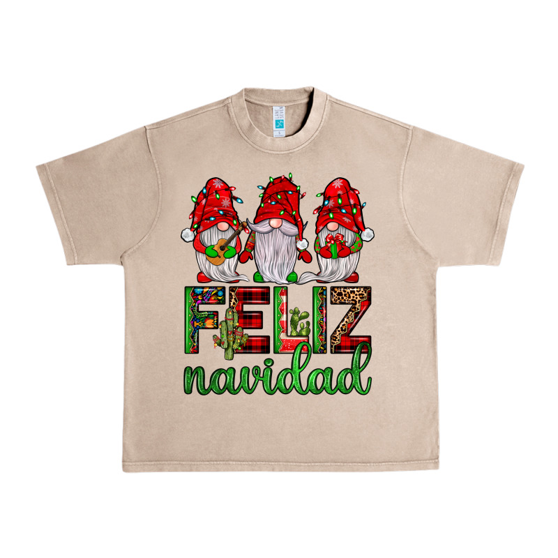 Feliz Navidad Gnomies Urban Heavy Tee by JahusDesignShop | Teevron