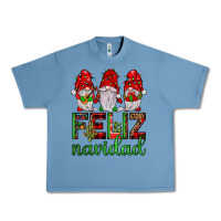Pebble Blue feliz navidad gnomies Urban Heavy Tee - JahusDesignShop